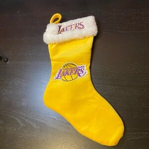 NBA Los Angeles Lakers Yellow Holiday Stocking